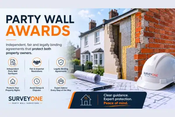 Contact our team today to see if you require party wall awards Staines